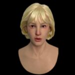 PROP FOR COSPLAY & HALLOWEEN Alice ULTRA REALISTIC SILICONE MASK - FULL HEAD MALE