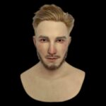 PROP FOR COSPLAY & HALLOWEEN Edward ULTRA REALISTIC SILICONE MASK - FULL HEAD MALE