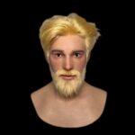 PROP FOR COSPLAY & HALLOWEEN Edward ULTRA REALISTIC SILICONE MASK - FULL HEAD MALE